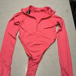 Prix Vibrant Pink/orange Bodysuit